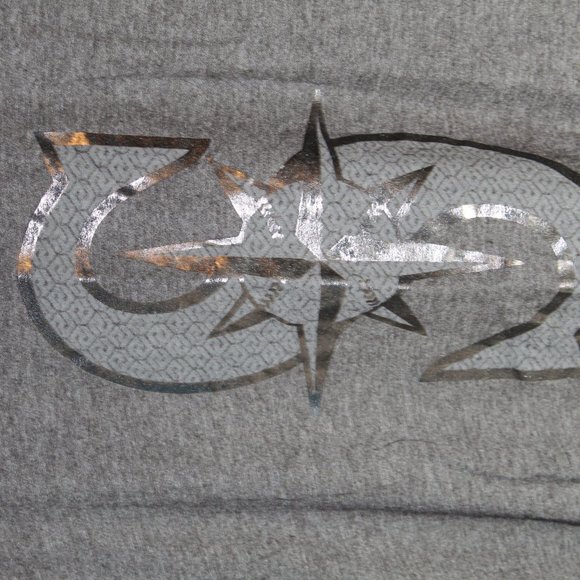 Seattle Mariners Grey and Chrome Short Sleeve Tee - Picture 2 of 4